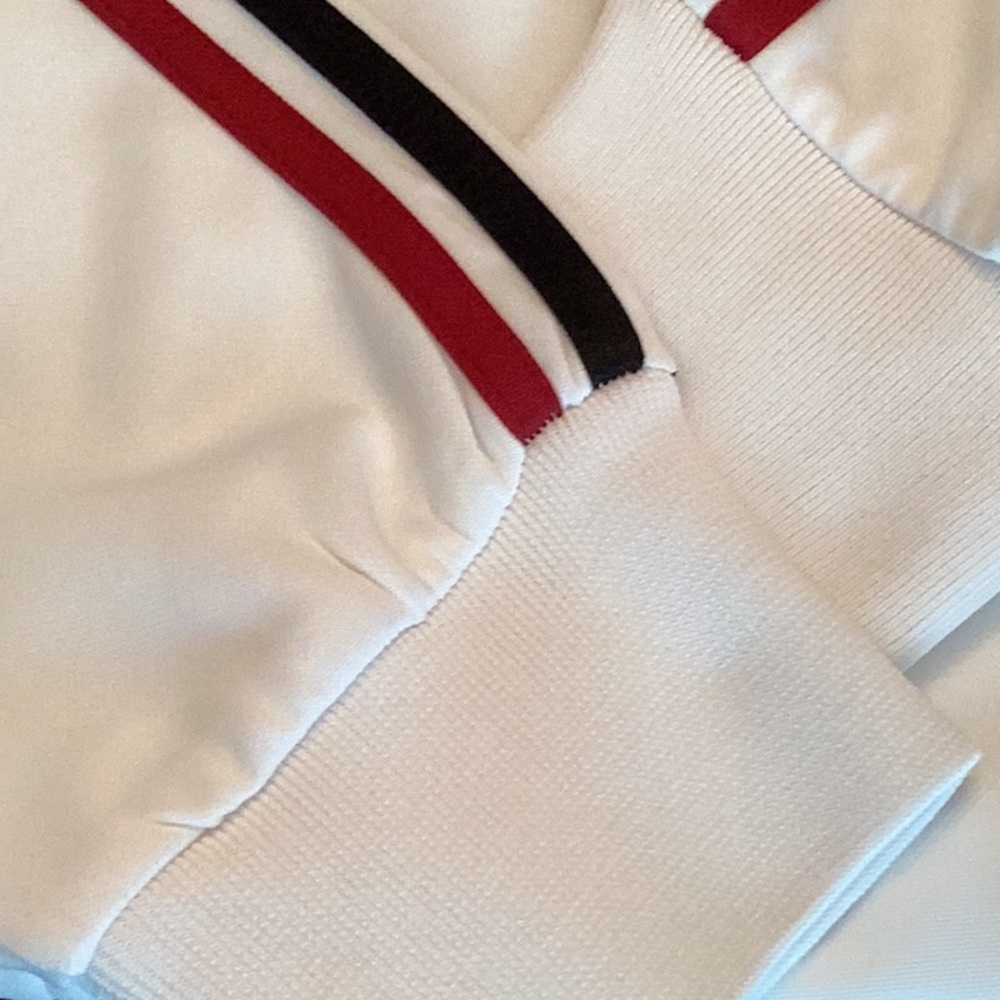 Rocawear White Jacket with Red and Black Stripes - Picture 3 of 7